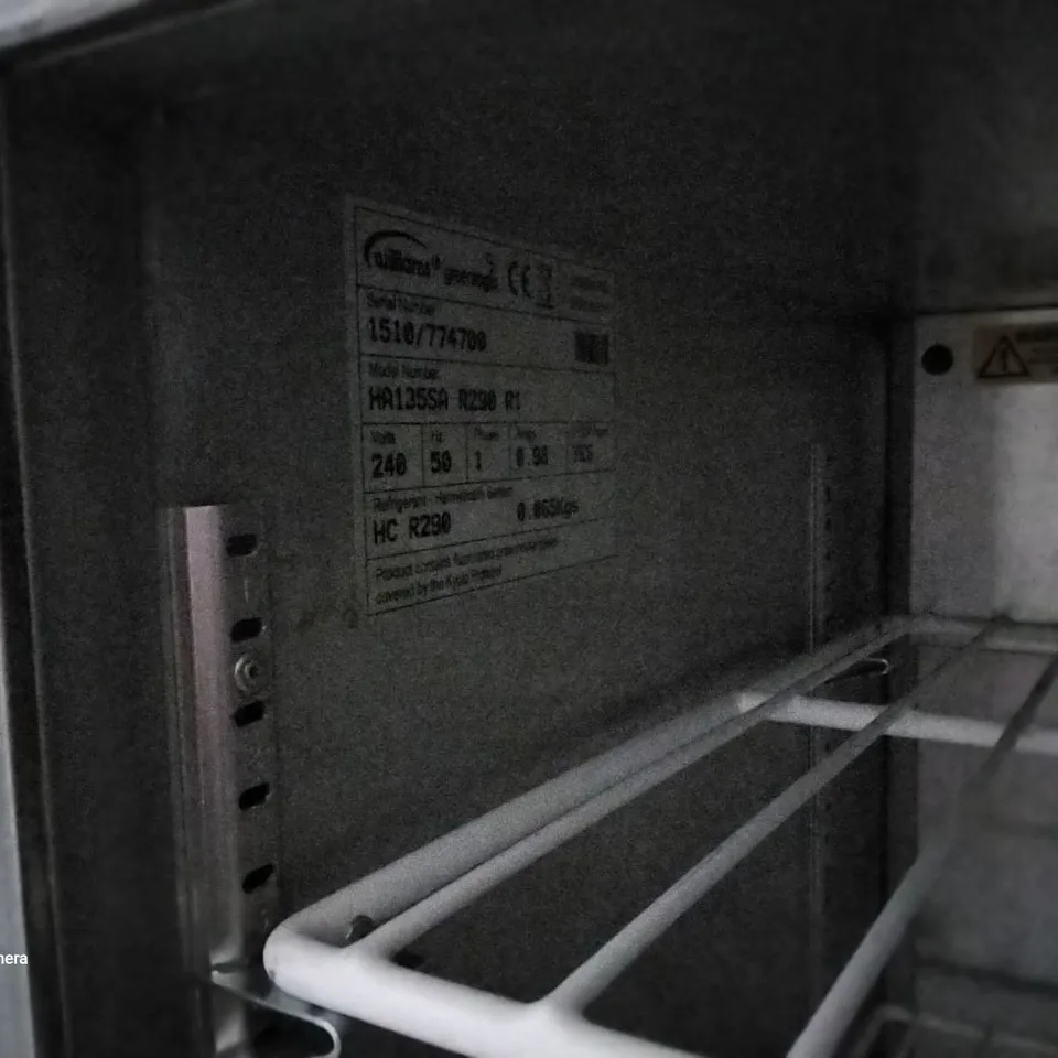 WILLIAMS HA135SA R290 R1 UNDER COUNTER COMMERCIAL FRIDGE