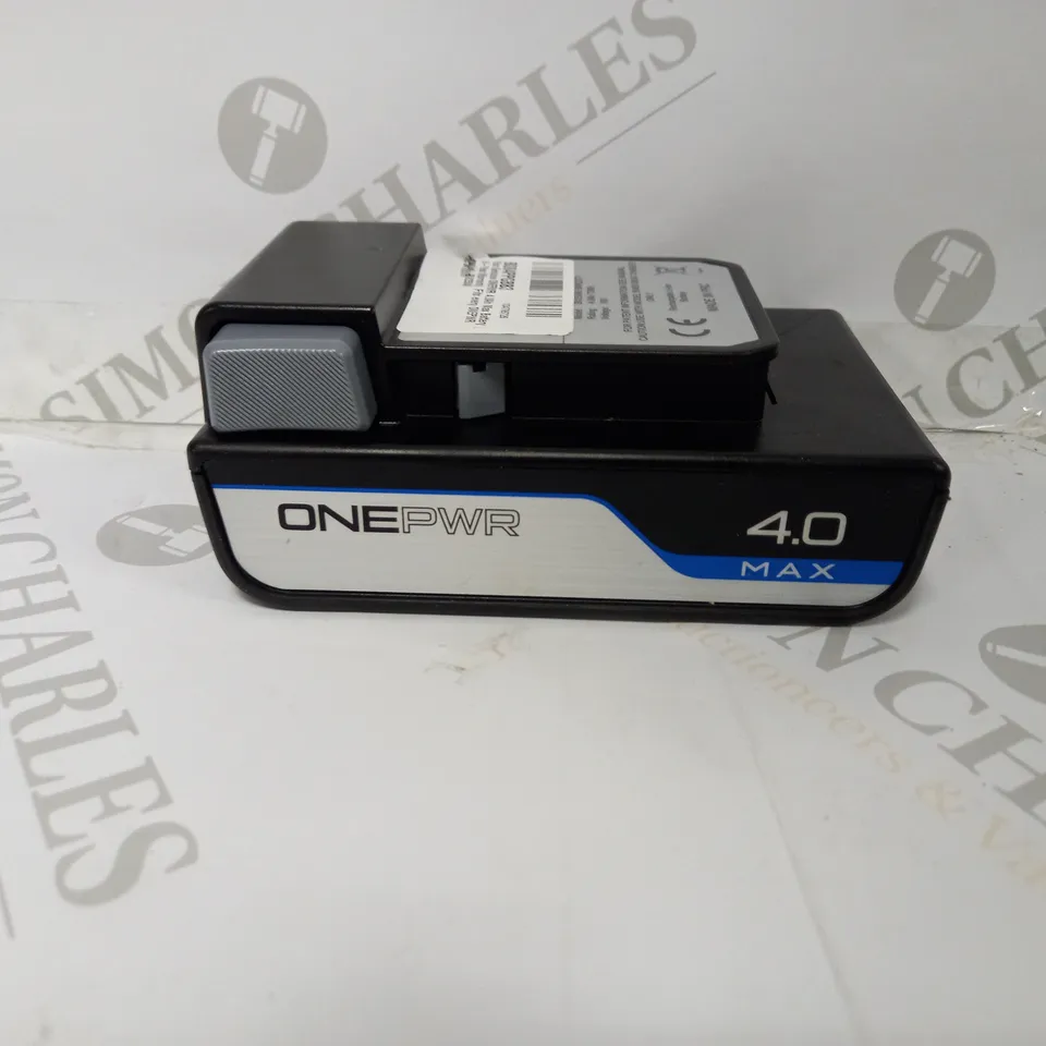 VAX ONEPWR 4.0AH MAX BATTERY