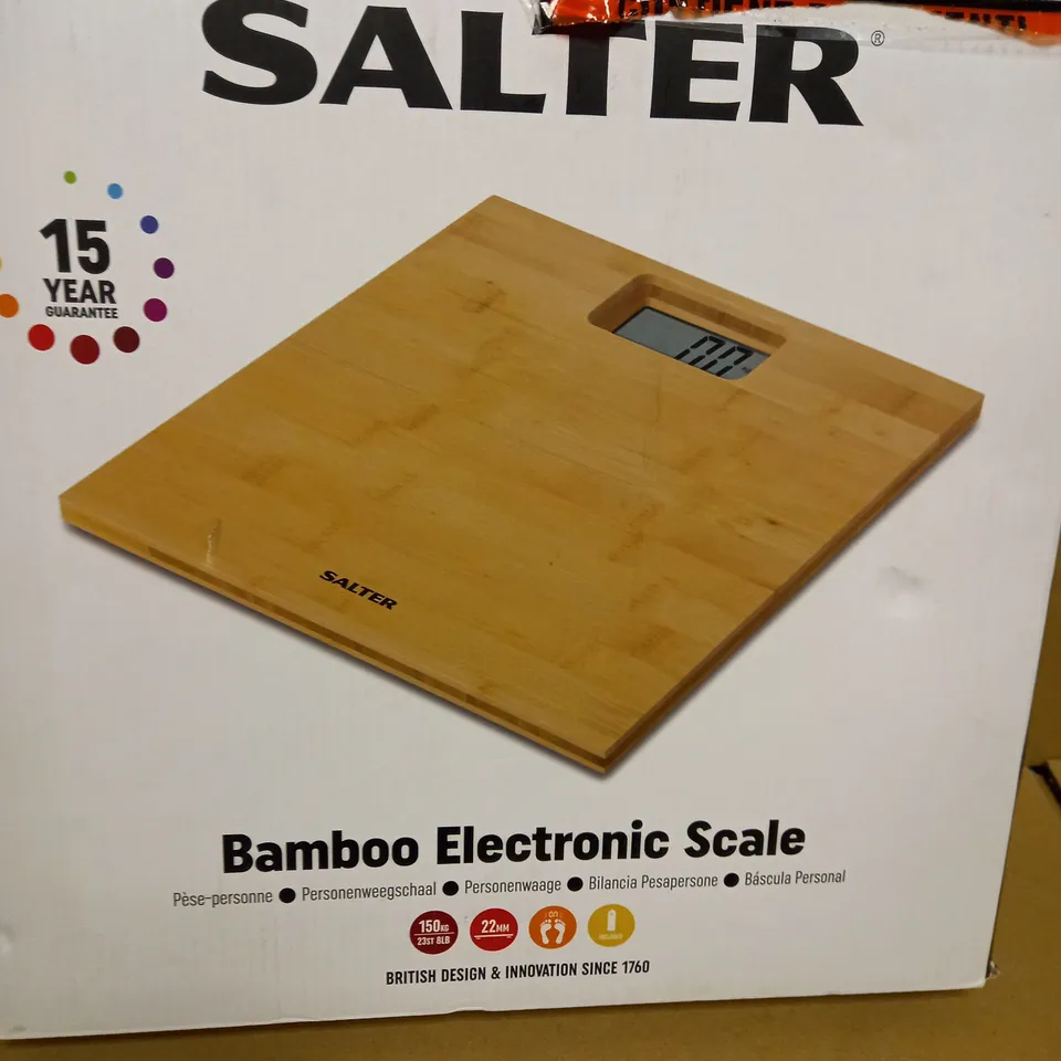 BOXED SALTER BAMBOO PERSONAL SCALE 