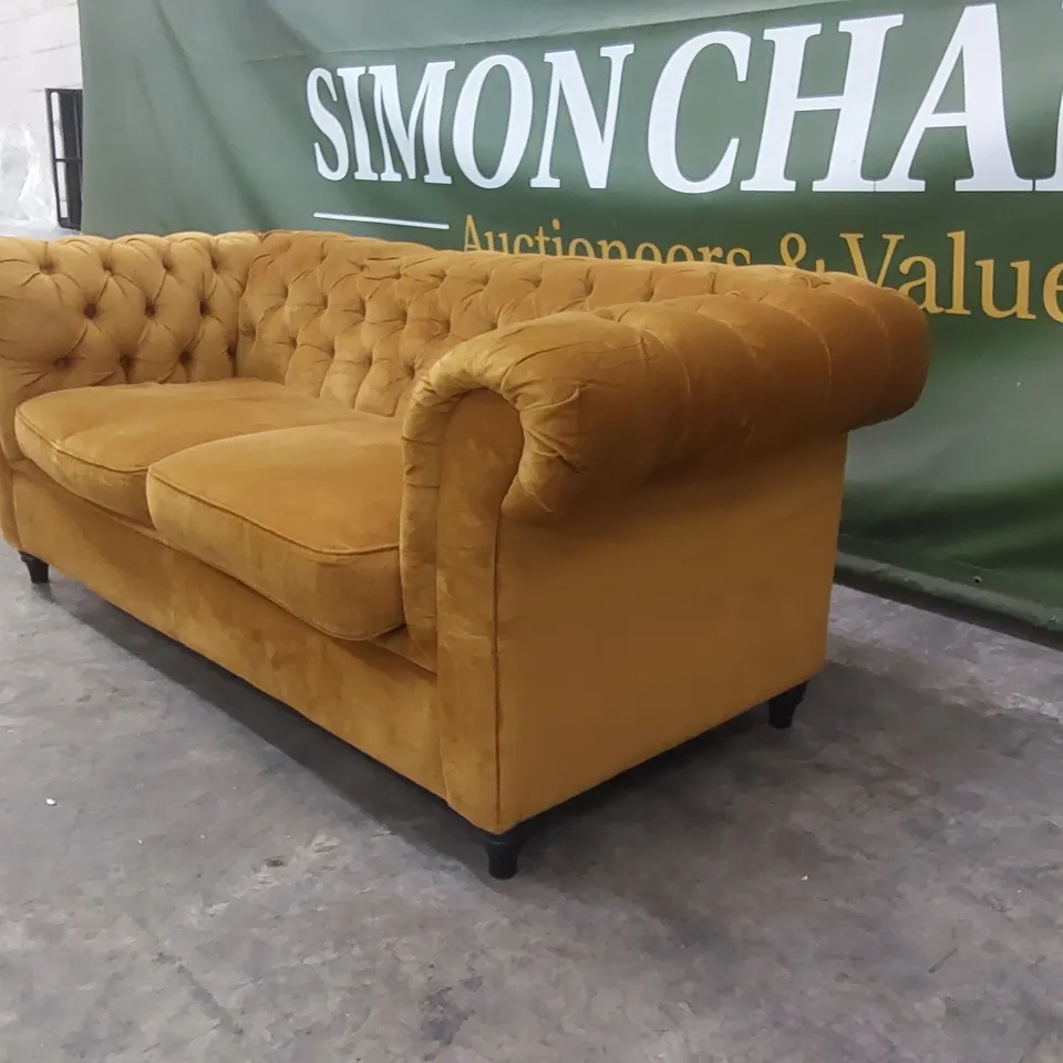 QUALITY DESIGNER LITTLEHAMPTON 3 SEATER CHESTERFIELD SOFA