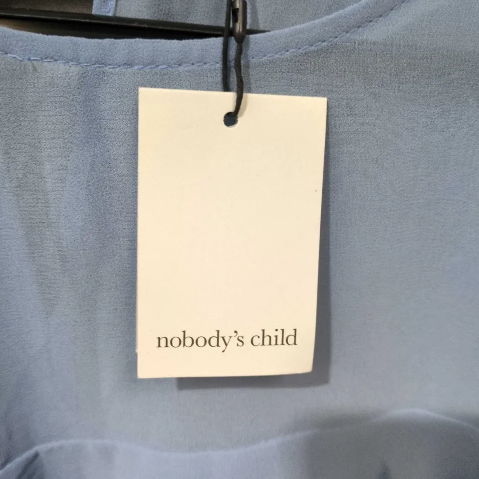 NOBODY'S CHILD CALI BLOUSE IN BLUE – UK 18