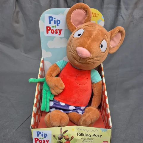 PIP AND POSY - TALKING POSY PLUSH TEDDY