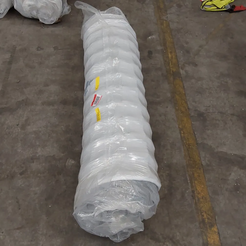 QUALITY BAGGED AND ROLLED 4'6" DOUBLE ADAMINE SERENITY COIL SPRING AND COMFORT FOAM HYBRID MATTRESS