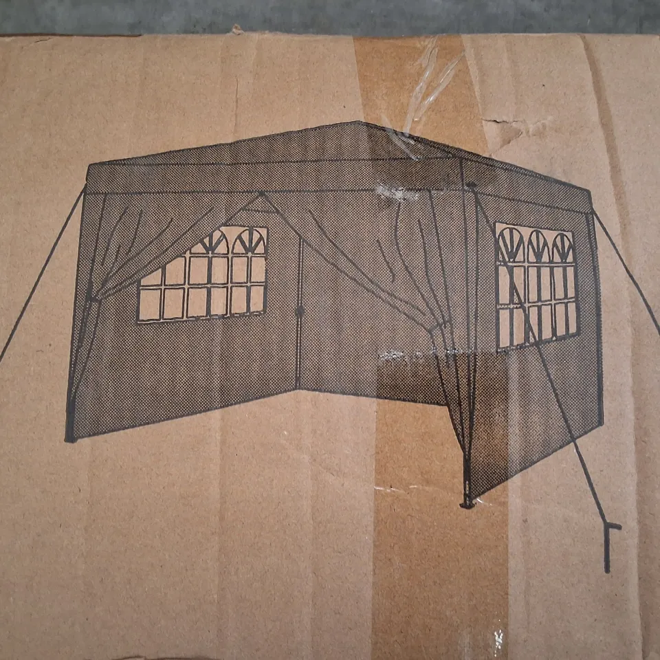 BOXED NEO GAZEBO IN WHITE