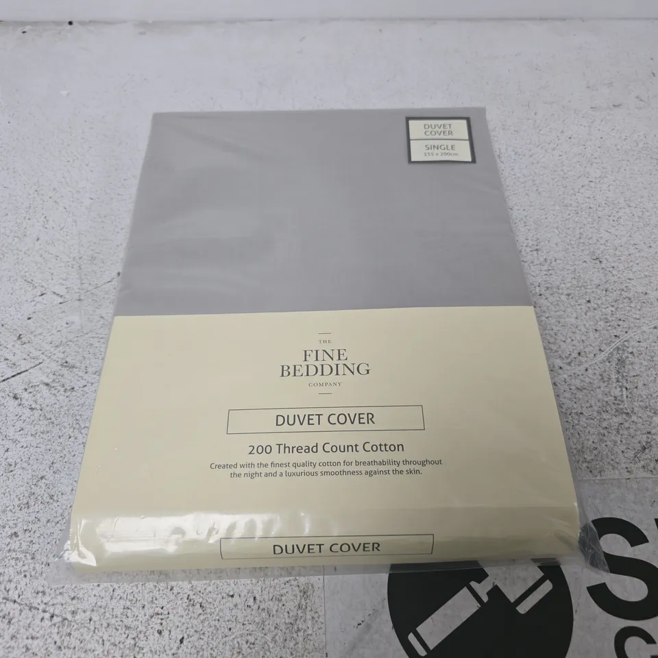 THE FINE BEDDING COMPANY DUVET COVER – SINGLE