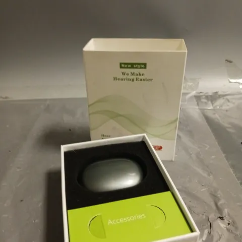 BOXED NEW STYLE HEARING AIDS