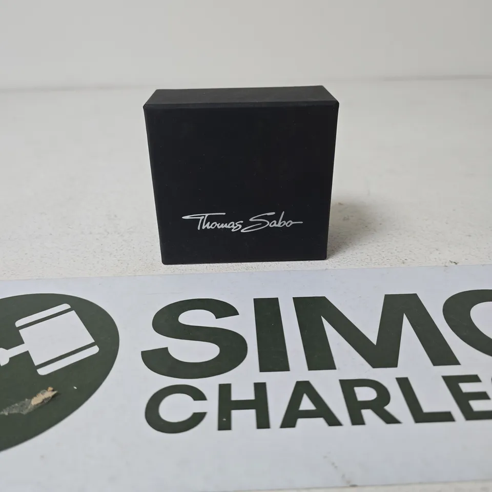 THOMAS SABO BLACK CORD BRACELET WITH BEAD