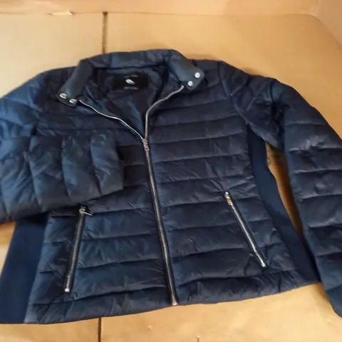 ZARA WOMEN DOWN JACKET IN NAVY - EUR XL
