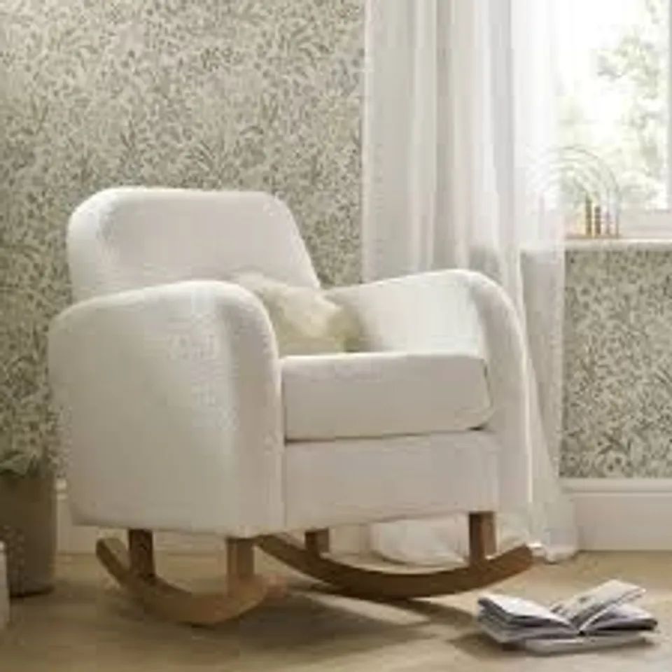 BOXED CUDDLECO ETTA NURSING CHAIR - BOUCLE OFF-WHITE (FRN/CUD/152127)