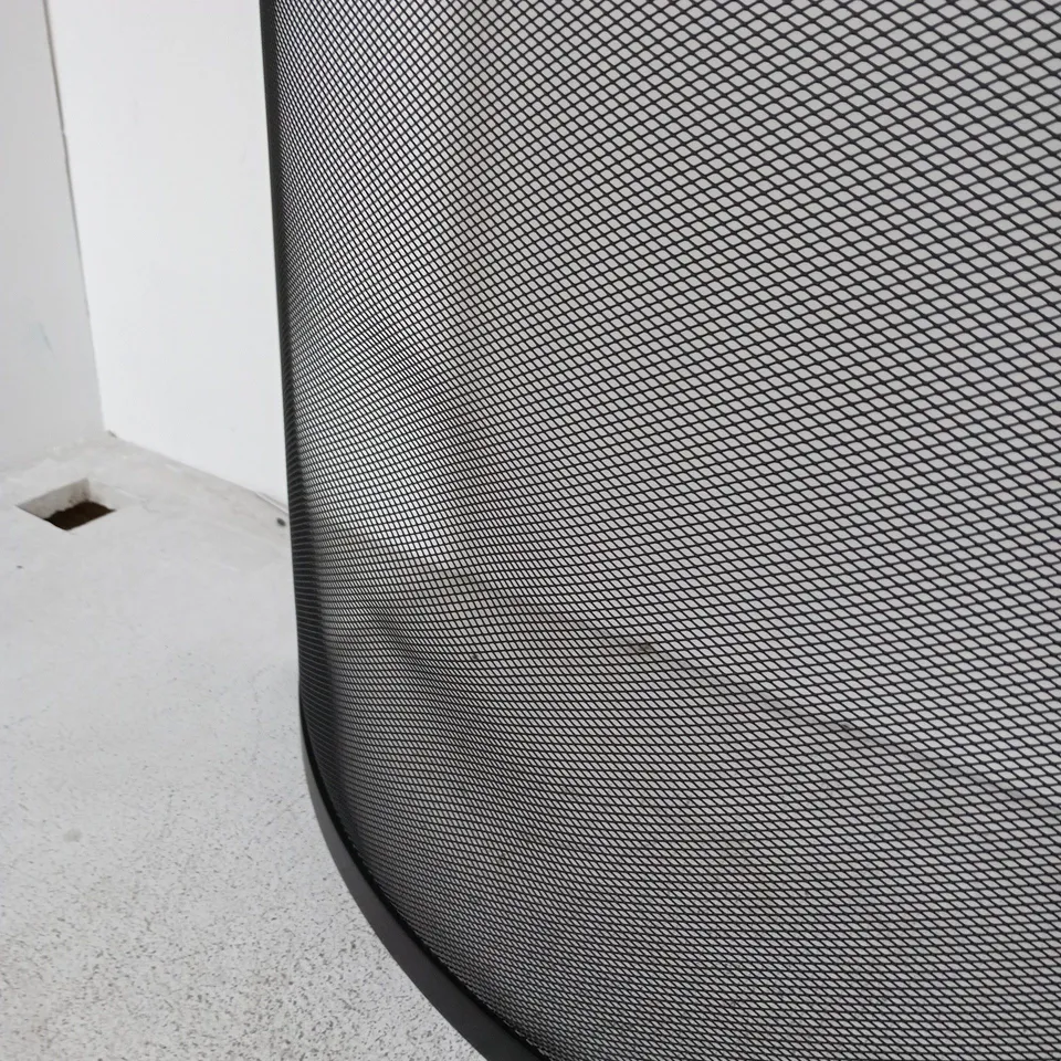 METAL FIRE SAFETY SURROUND IN BLACK