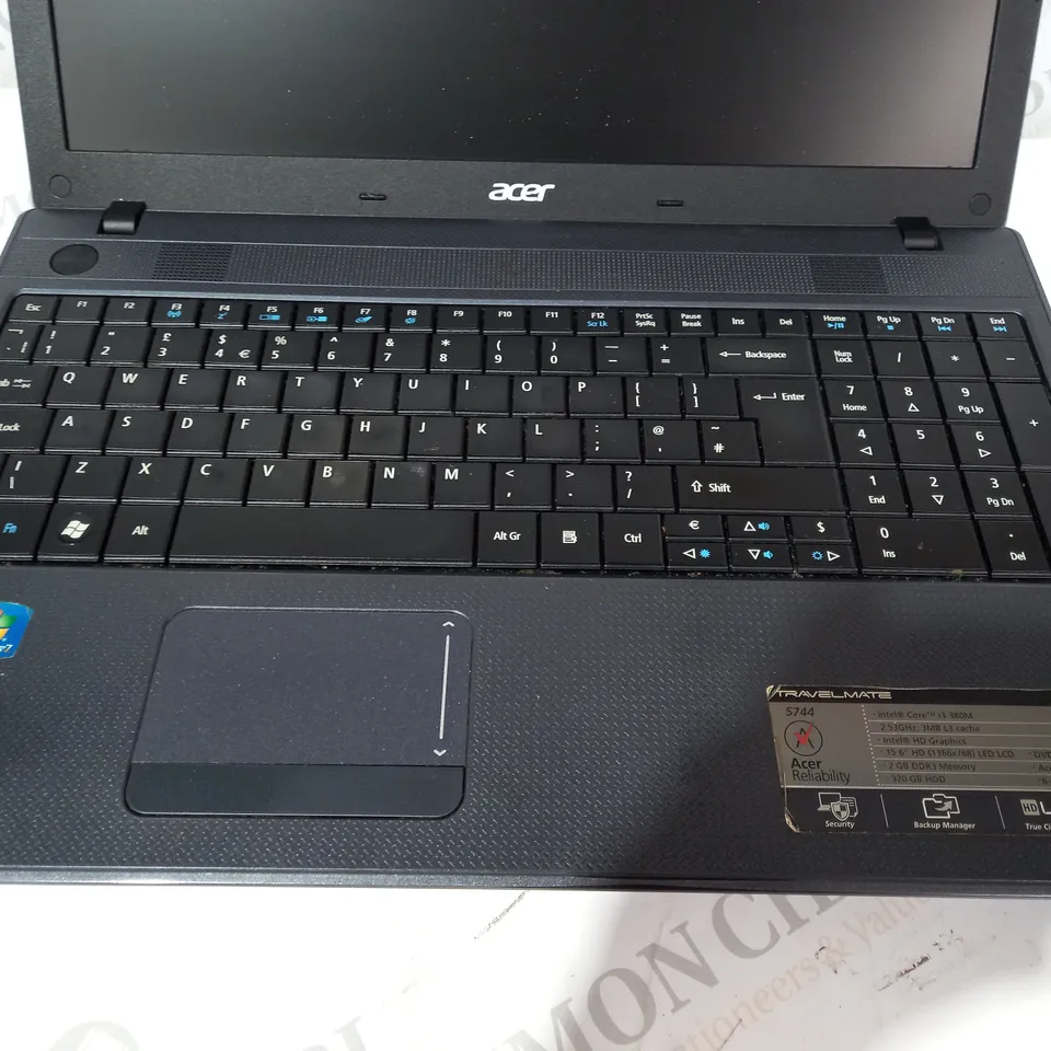 ACER TRAVELMATE 5744 LAPTOP - BLACK BIC50