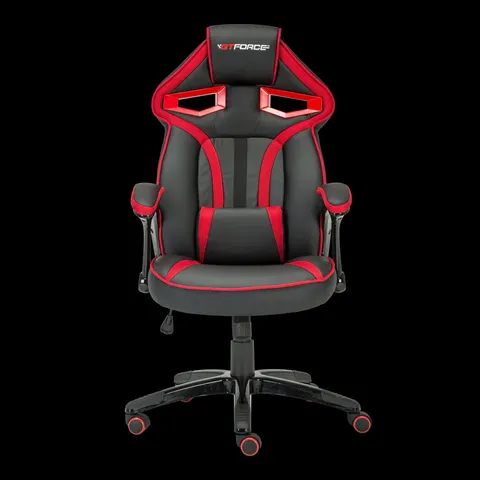 BOXED ROADSTER 1 SPORTS OFFICE CHAIR RED (1 BOX)