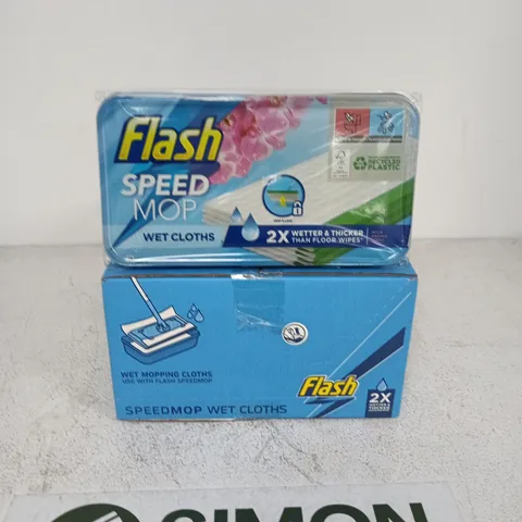 FLASH SPEEDMOP WET CLOTHS - 4 X 24-PACK