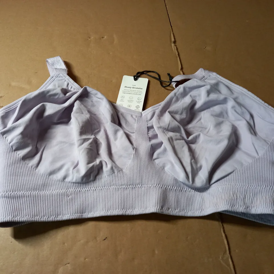 SUGAR CANDY THE BUSTY BRALETTE - LILAC SIZE XXL