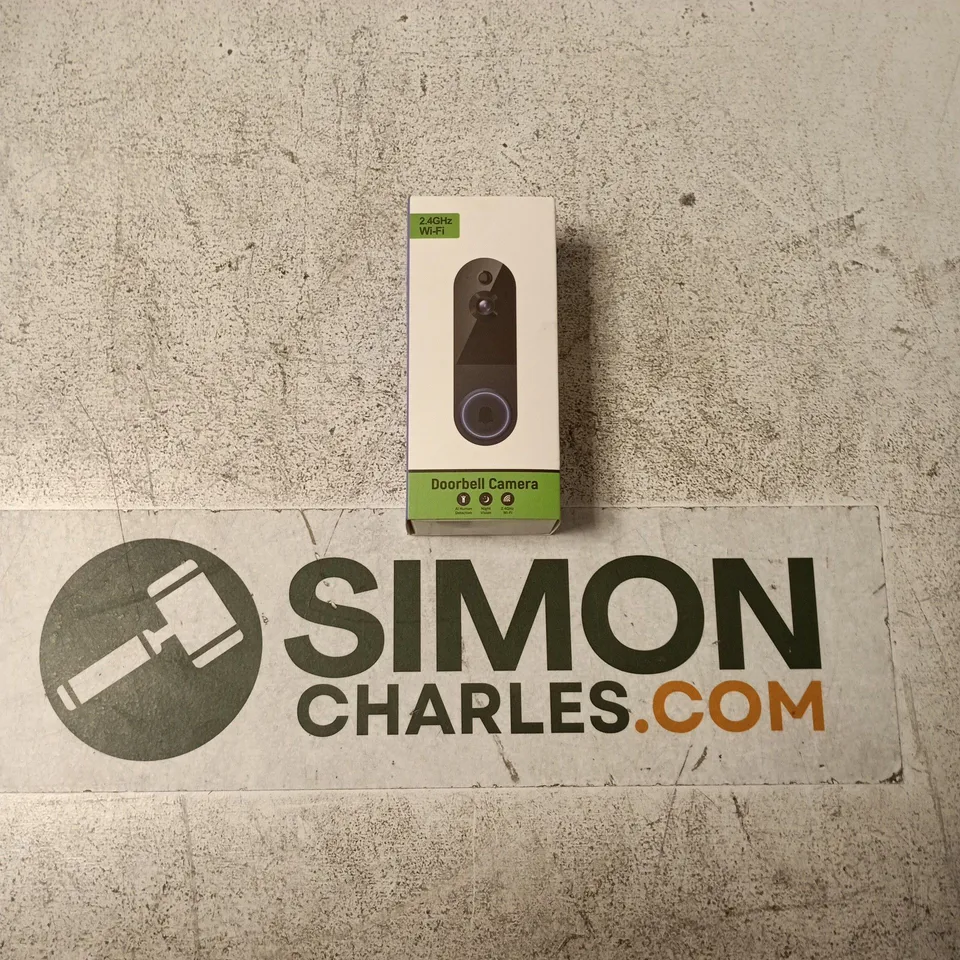 DOORBELL CAMERA – BOXED (WI-FI 2.4GHZ, UK PLUG)