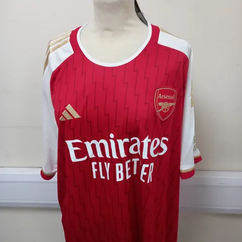 ARSENAL FC HOME SHIRT SIZE 2XL