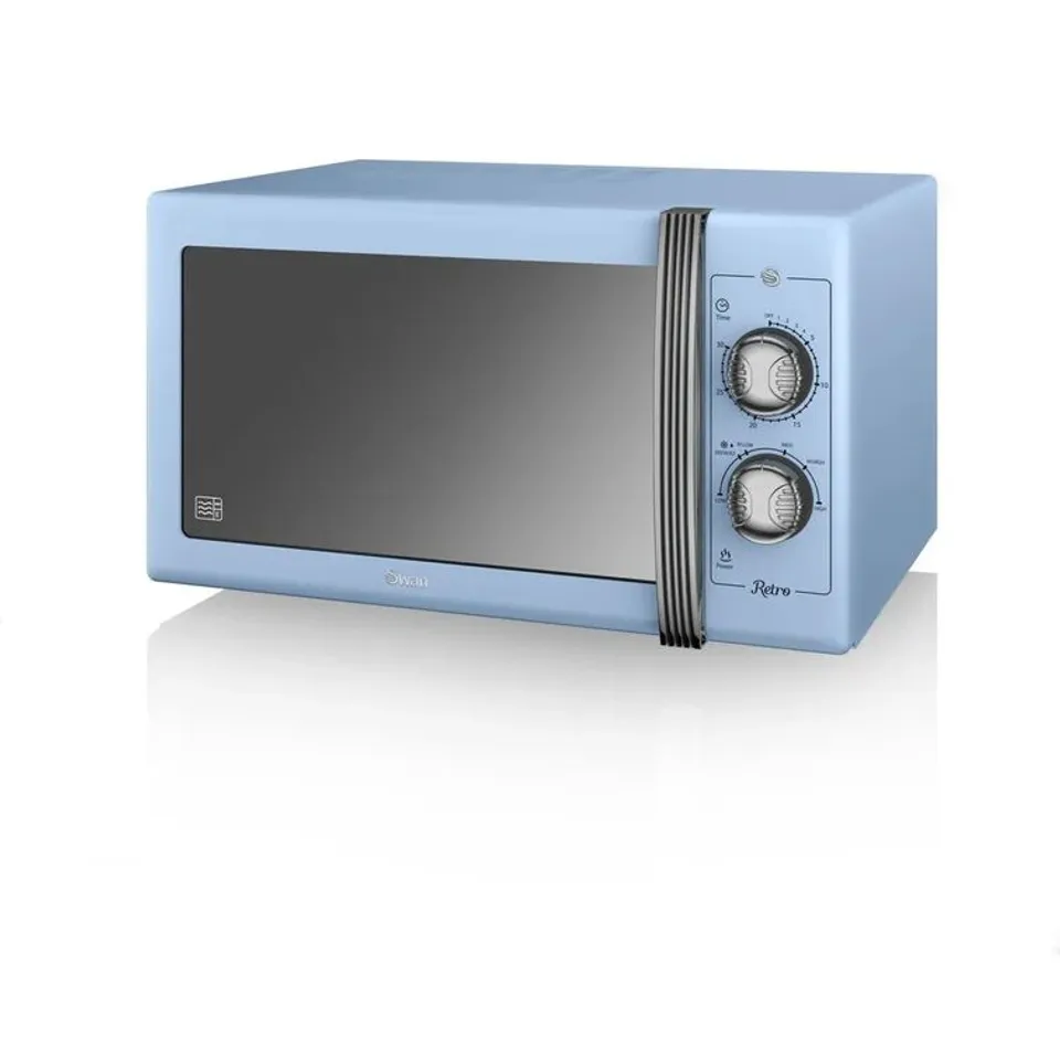 BOXED SWAN 900W MANUAL MICROWAVE 