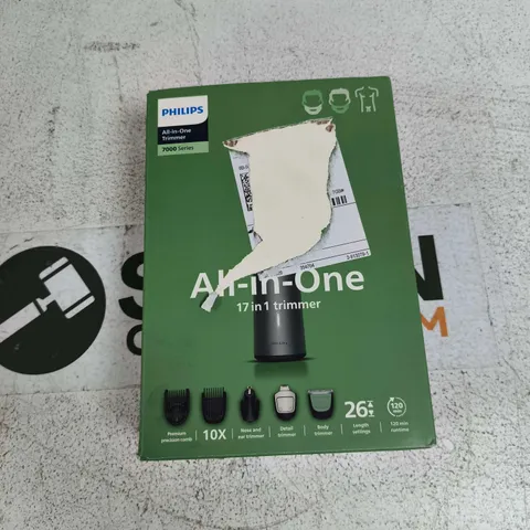 PHILIPS ALL-IN-ONE TRIMMER 7000 SERIES – 17-IN-1 GROOMING KIT, BOXED
