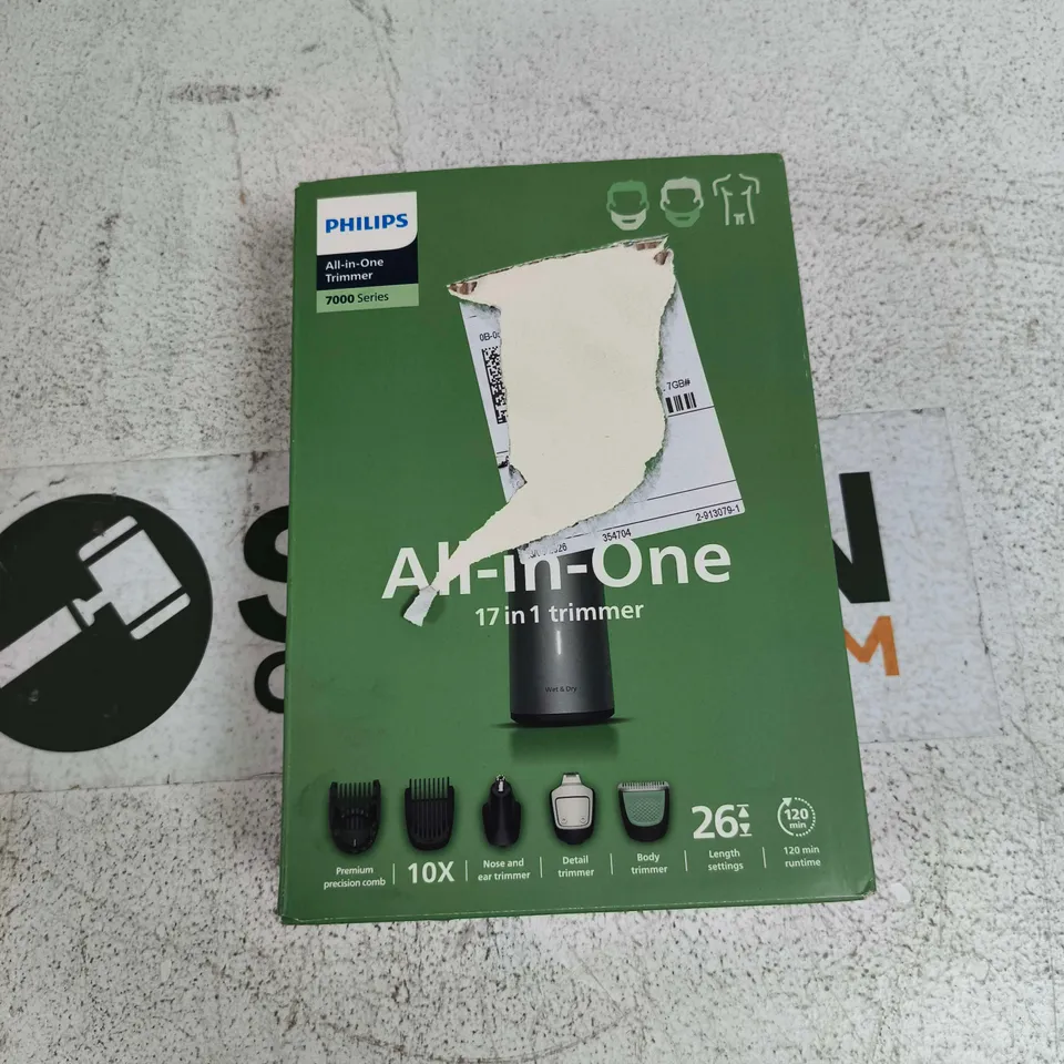 PHILIPS ALL-IN-ONE TRIMMER 7000 SERIES – 17-IN-1 GROOMING KIT, BOXED