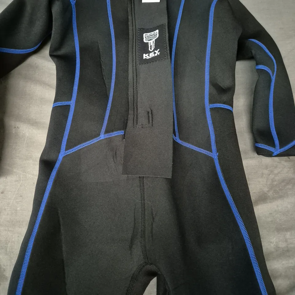 MOUNTAIN WAREHOUSE KID'S WETSUIT IN BLACK/BLUE SIZE 11 - 12 YEARS