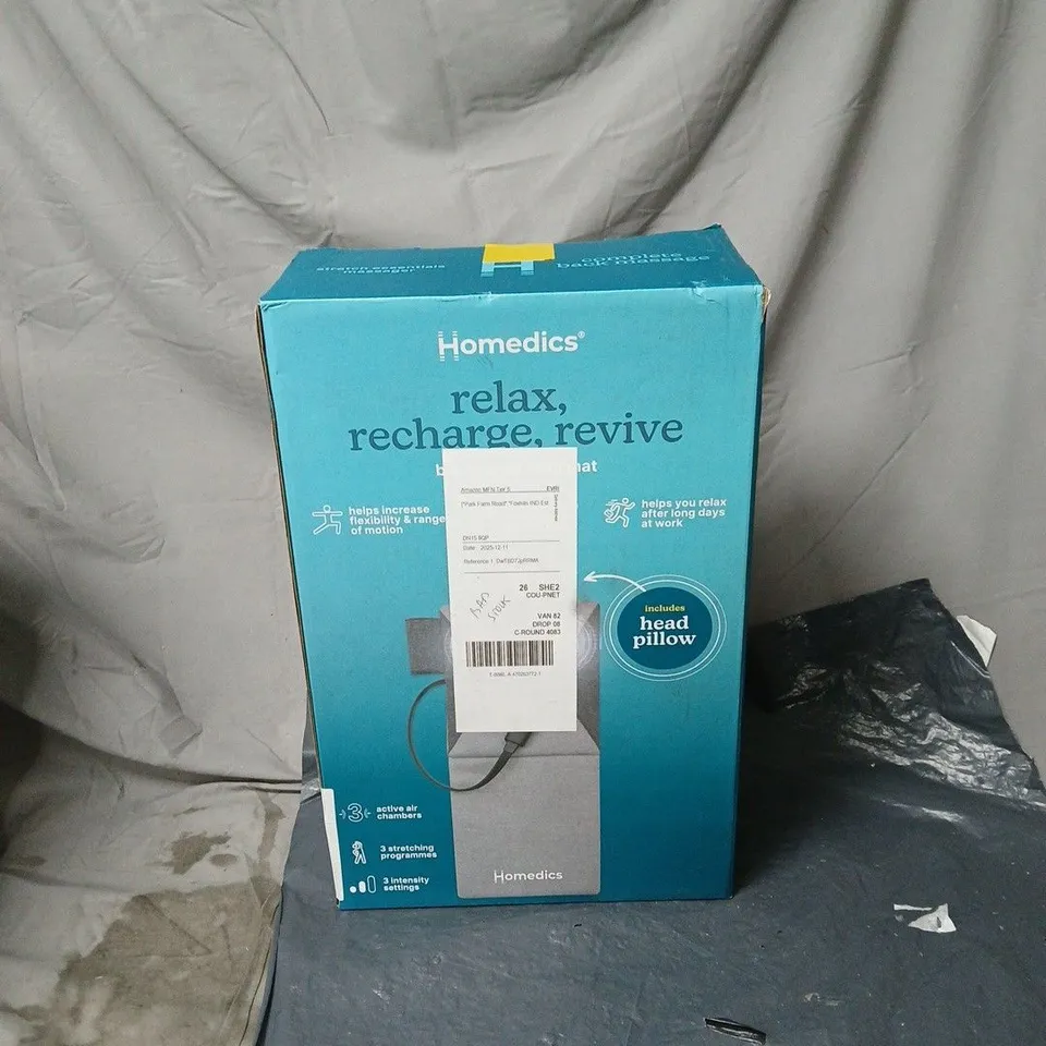 HOMEDICS BACK STRETCHING MAT BOXED