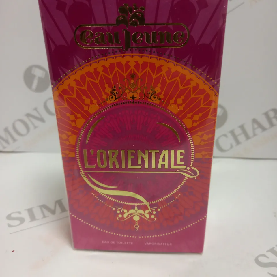 BOXED AND SEALED EAU JEUNE L'ORIENTALE EAU DE TOILETTE 75ML