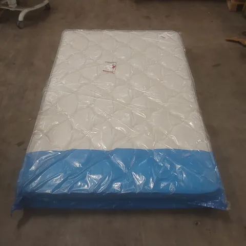 QUALITY BAGGED 120CM AIRSPRUNG MICRO QUILT SMALL DOUBLE MATTRESS