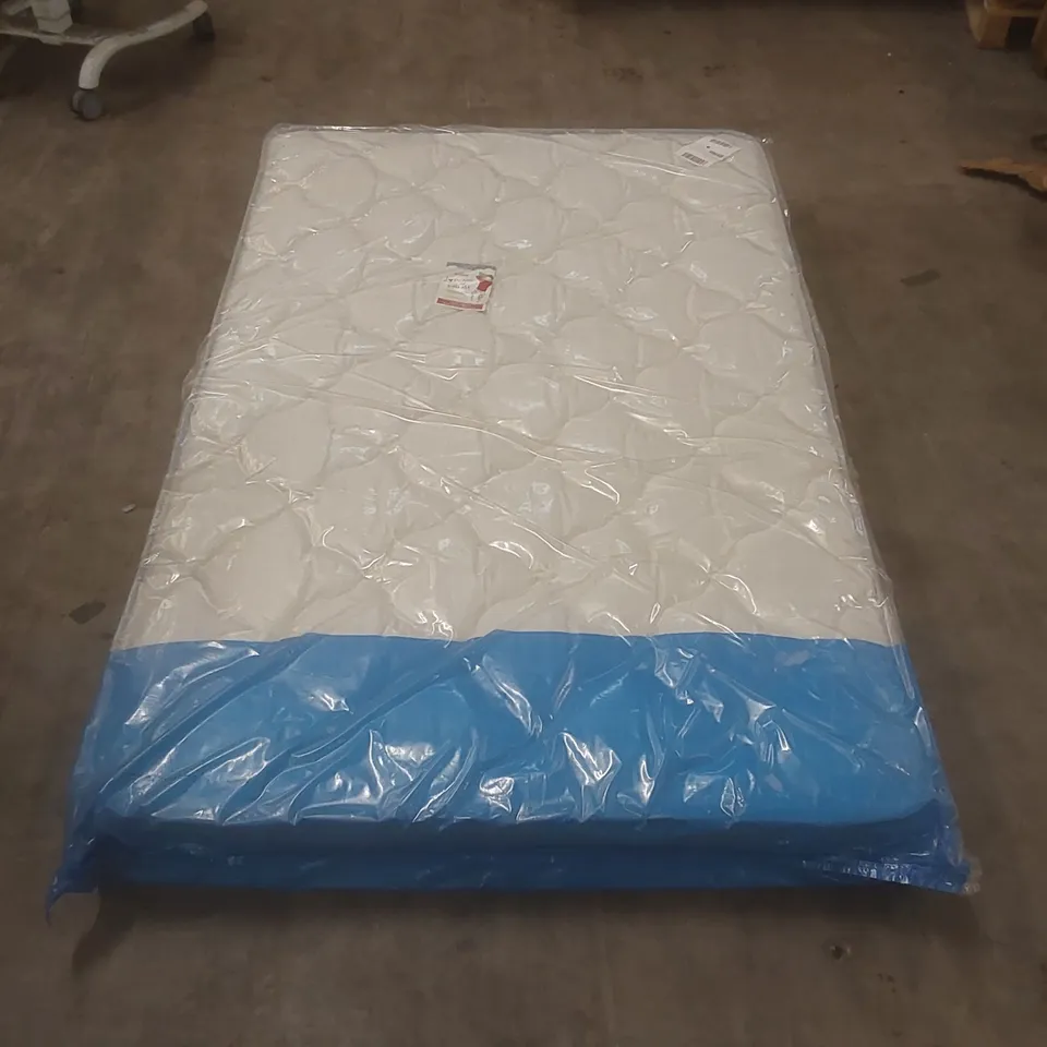 QUALITY BAGGED 120CM AIRSPRUNG MICRO QUILT SMALL DOUBLE MATTRESS RRP £209