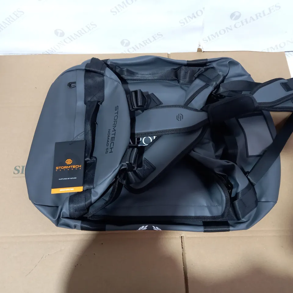 STORMTECH NOMAD 55 GREY/BLACK CARRY ALL BAG