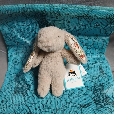 JELLYCAT BLOSSOM BEIGE BUNNY BAG CHARM