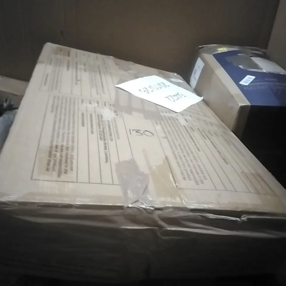 PALLET OF ASSORTED ITEMS TO INCLUDE; TOILET SEAT, CAT LITTER BOX STAINLESS STEEL 
