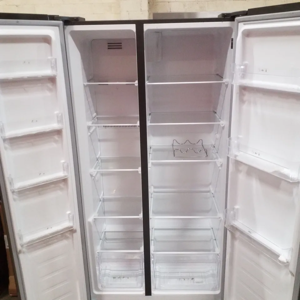 RUSSELL HOBBS RH90AFF201SS TOTAL NO FROST AMERICAN FRIDGE FREEZER - STAINLESS STEEL