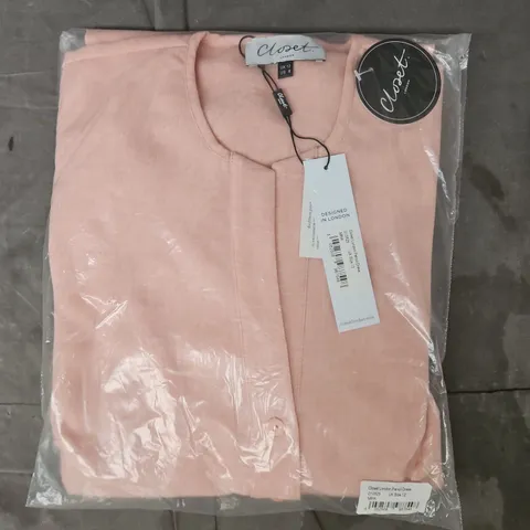 BAGGED CLOSET LONDON PENCIL DRESS IN MINK SIZE UK 12