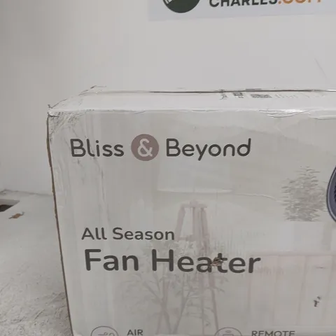 BLISS & BEYOND ALL SEASON FAN HEATER – 2200W, 220-240V (MODEL W-HF1225-R)