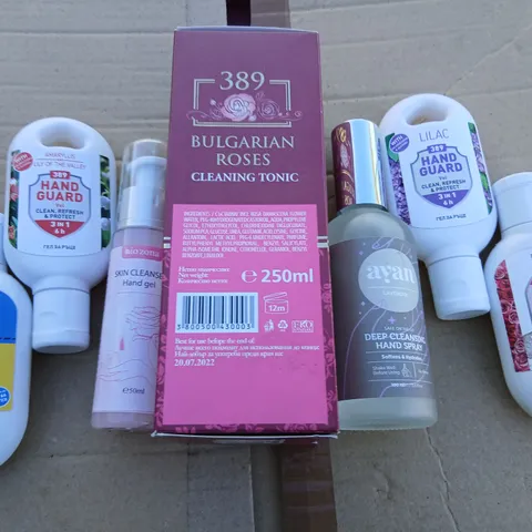 LARGE QUANTITY OF ASSORTED HAND SANITISER