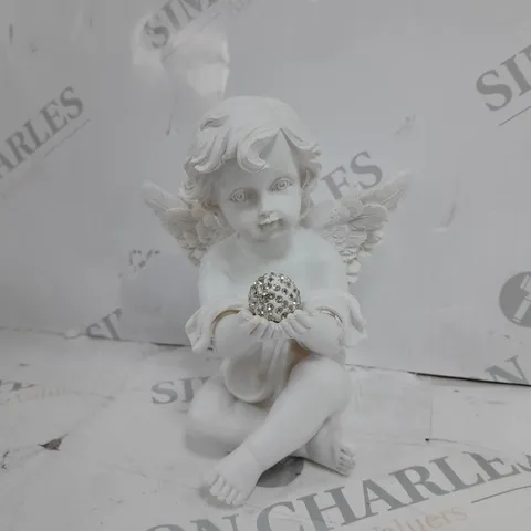 BABY ANGEL CRYSTAL STONE ORNAMENT