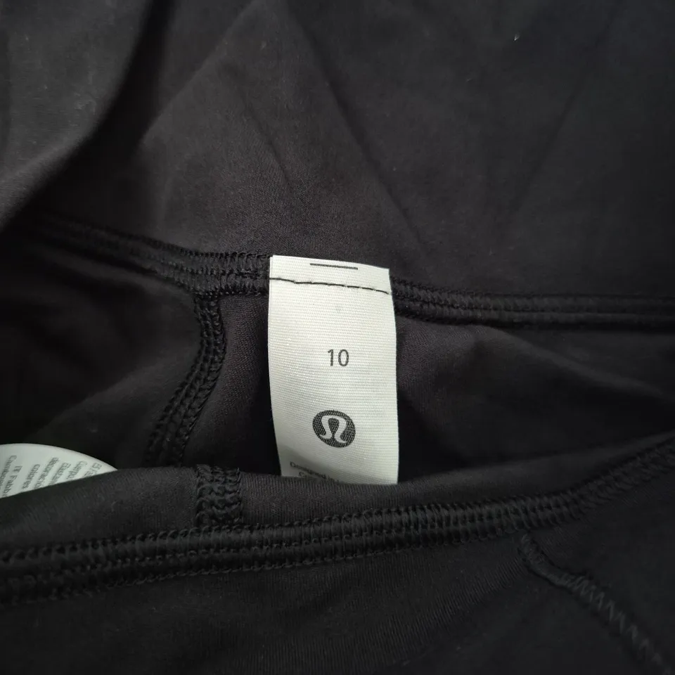 LULULEMON ALIGN SHORT 8" HIGH RISE – BLACK, UK 10