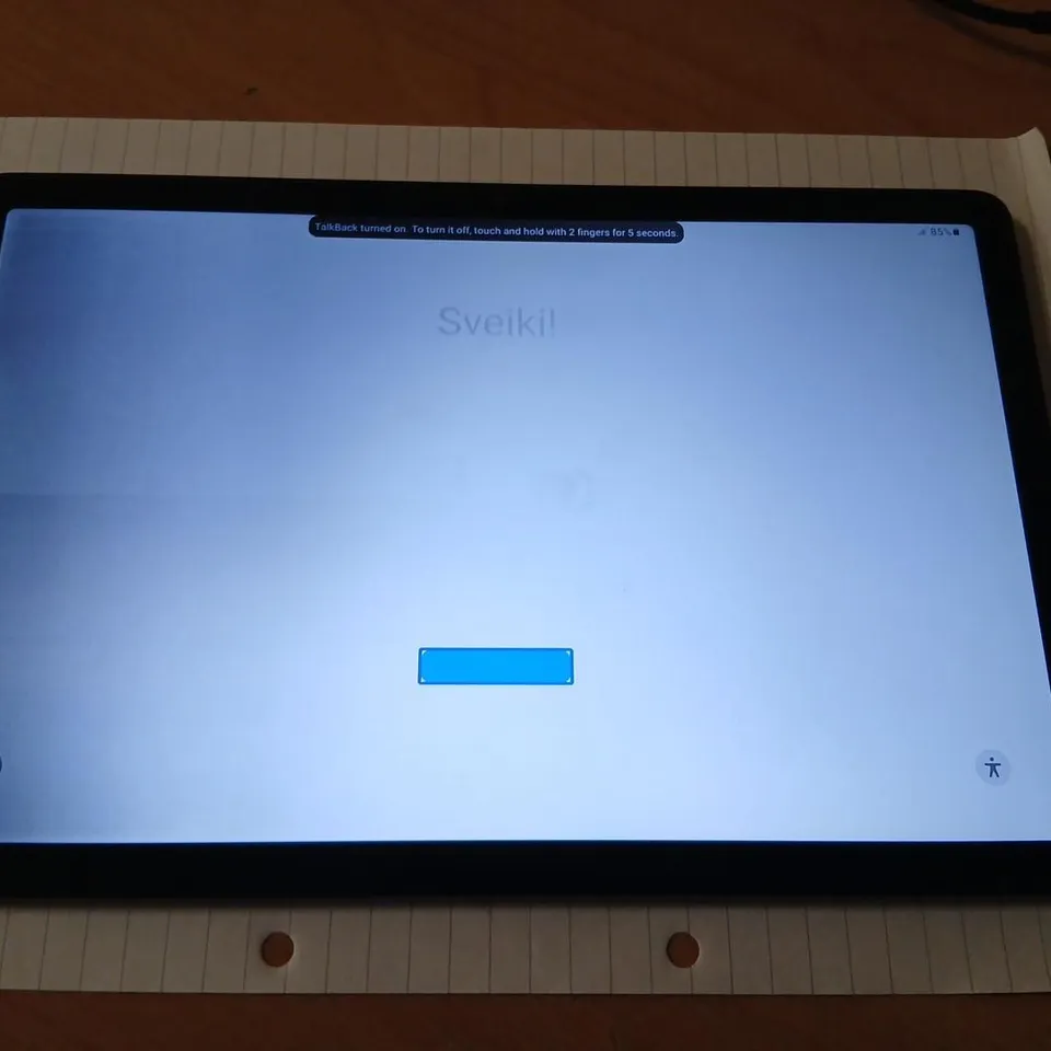 SAMSUNG GALAXY TABLET SM-X216B 64GB – ANDROID TABLET