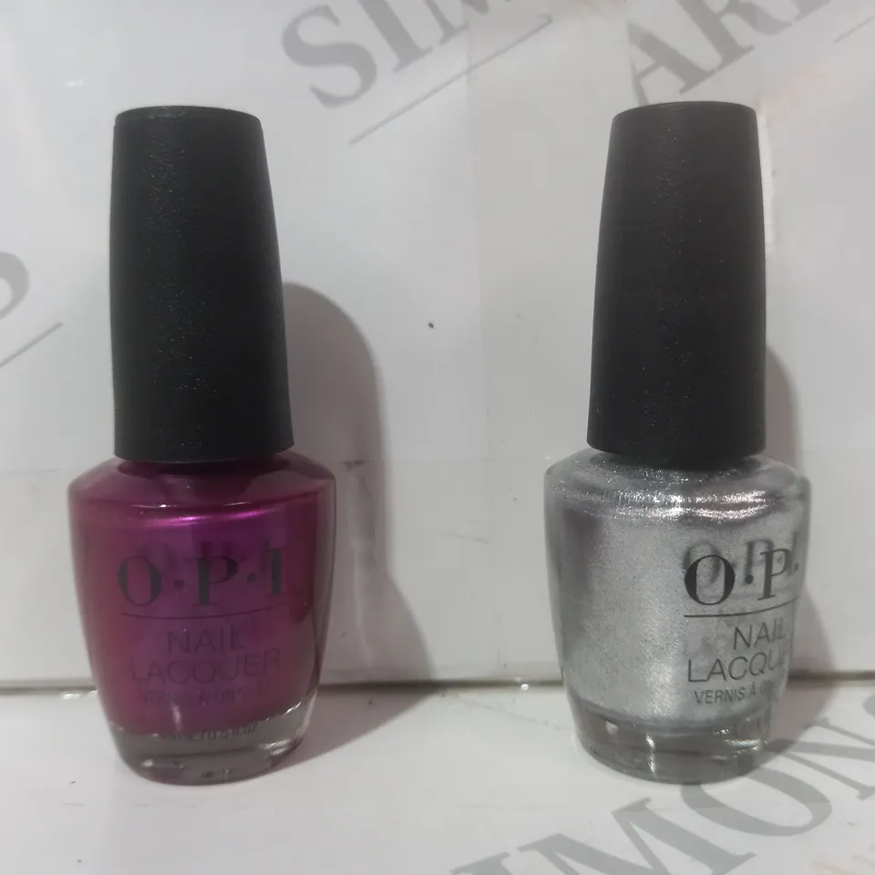 O.P.I LOS ANGELES NAIL LACQUER DUO SET