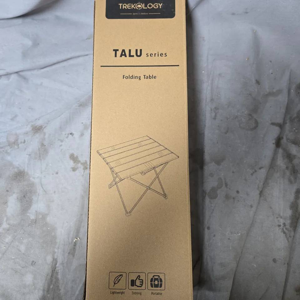 TREKOLOGY TALU SERIES FOLDING TABLE – LIGHTWEIGHT PORTABLE CAMPING TABLE