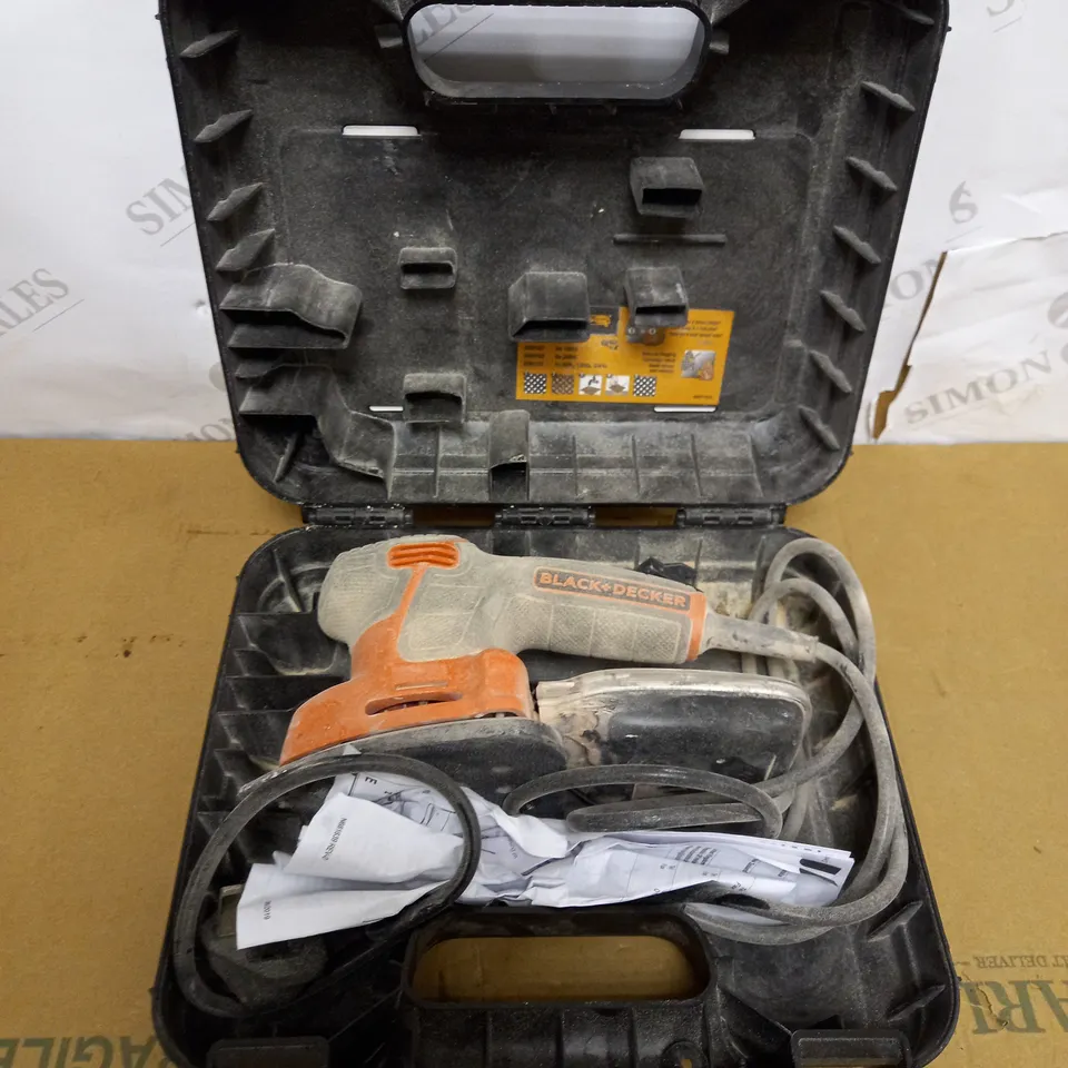 BLACK + DECKER MOUSE SANDER 120W