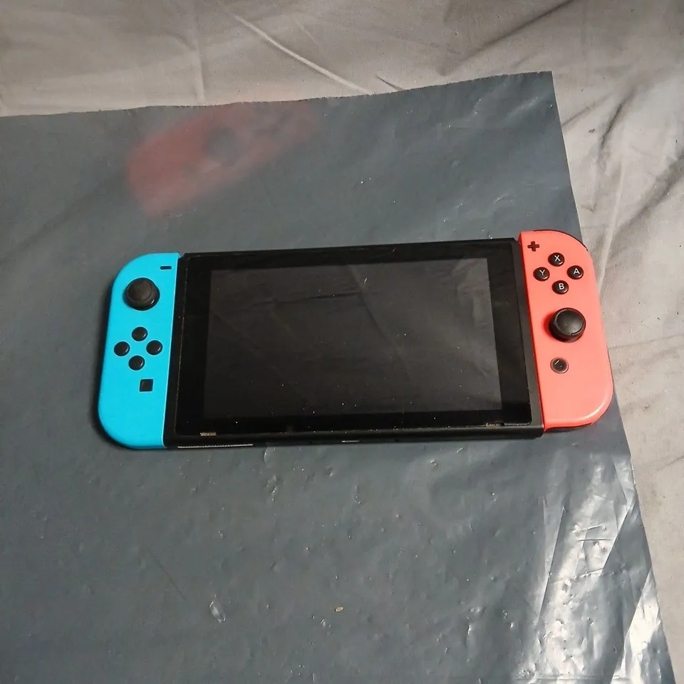 NINTENDO SWITCH CONSOLE - NEON BLUE & NEON RED JOY-CONS