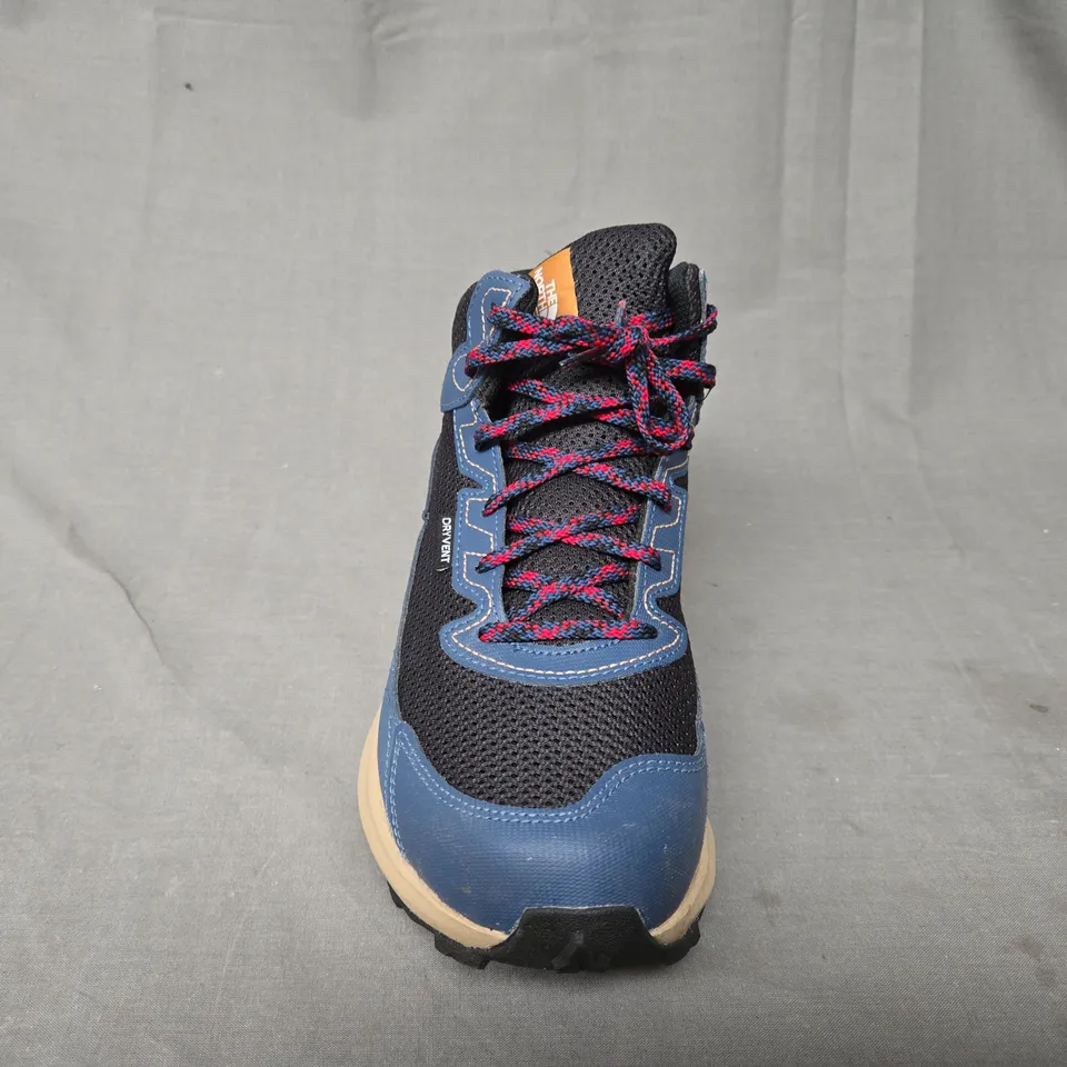 THE NORTH FACE DRY VENT BLUE WALKING BOOTS - UK 4