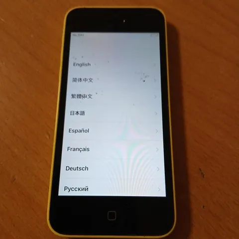 APPLE IPHONE 5C – YELLOW
