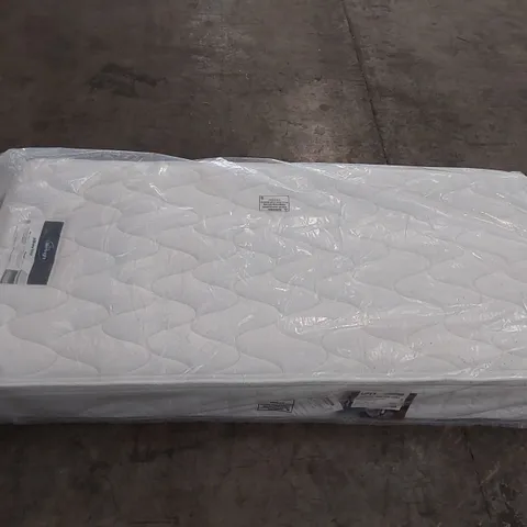 BAGGED DESIGNER 90CM SILENTNIGHT PILLOWTOP MIRACOIL SPRUNG FIRM MATTRESS