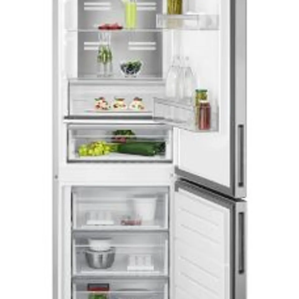 AEG 7000 ULTRAFRESH+ RCB732E3MX 60/40 NO FROST FRIDGE FREEZER - STAINLESS STEEL - E RATED