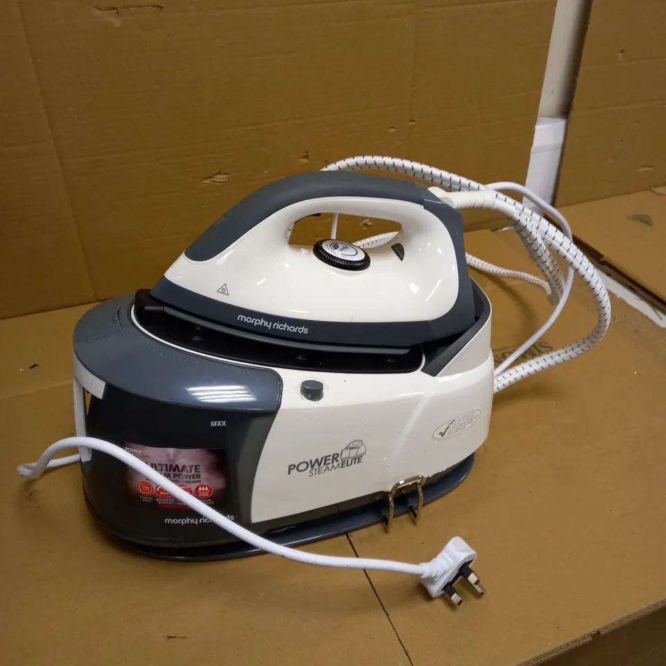 MORPHY RICHARDS POWER STEAM ELITE STEAM GENERATOR IRON GREY 