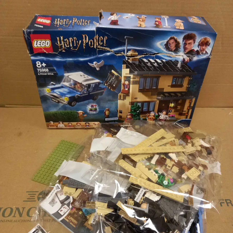 LEGO HARRY POTTER 4 PRIVET DRIVE 75968 RRP £70