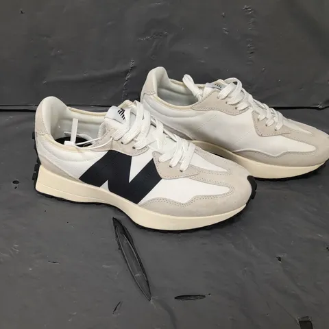 UNBOXED PAIR OF NEW BALANCE 327 INTELLIGENT CHOICE WHITE/BLACK UK 8