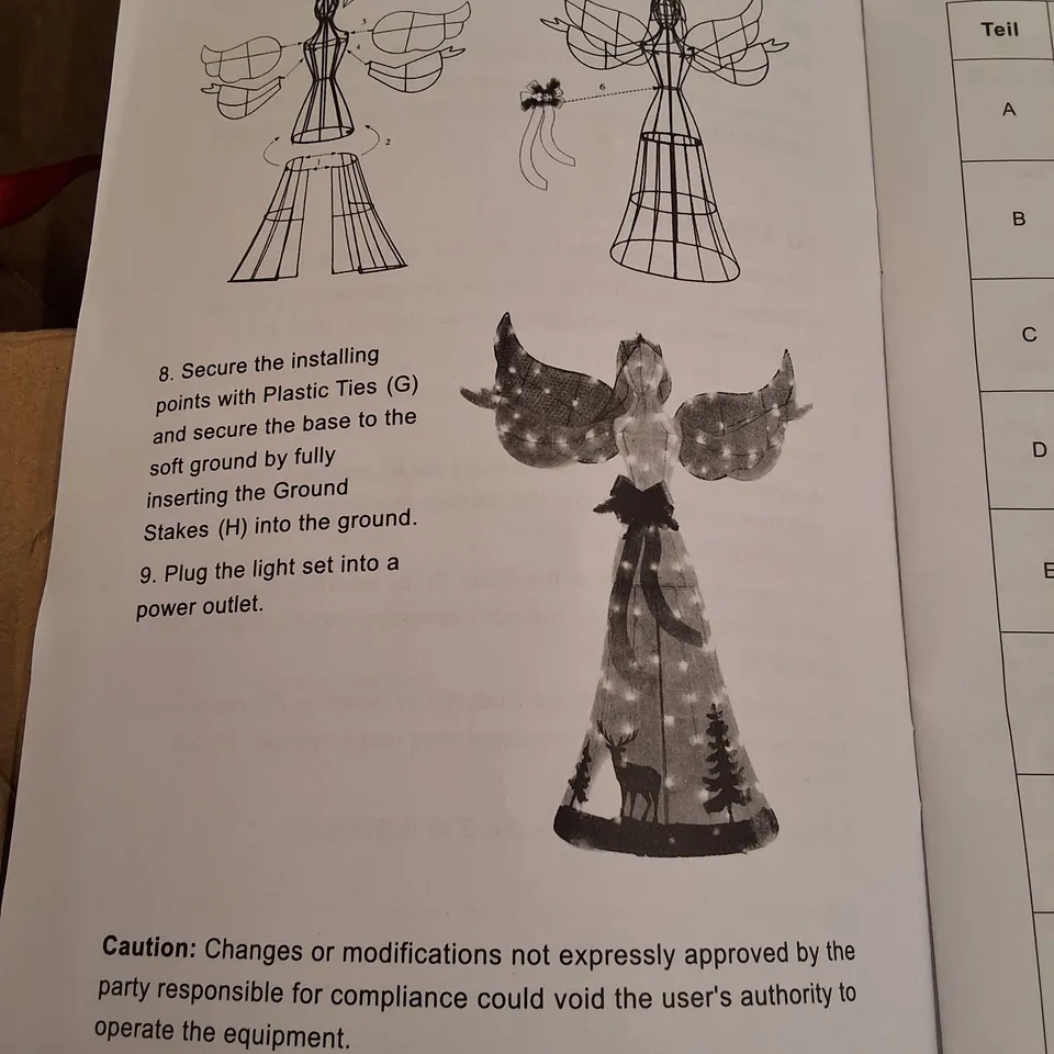 BOXED ANGEL DECORATION